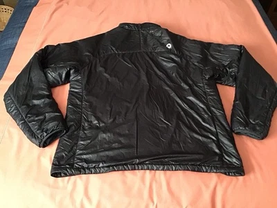 MARMOT FULL ZIP INSULATED NYLON PUFFER JACKET MEN-XL BLACK.  EUC - Image 1 of 4