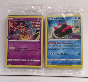 Pokemon TCG 2 Fusion Strike Build and Battle Decks - Sealed (Deoxys & Pyukumuku) - Bild 1 von 2