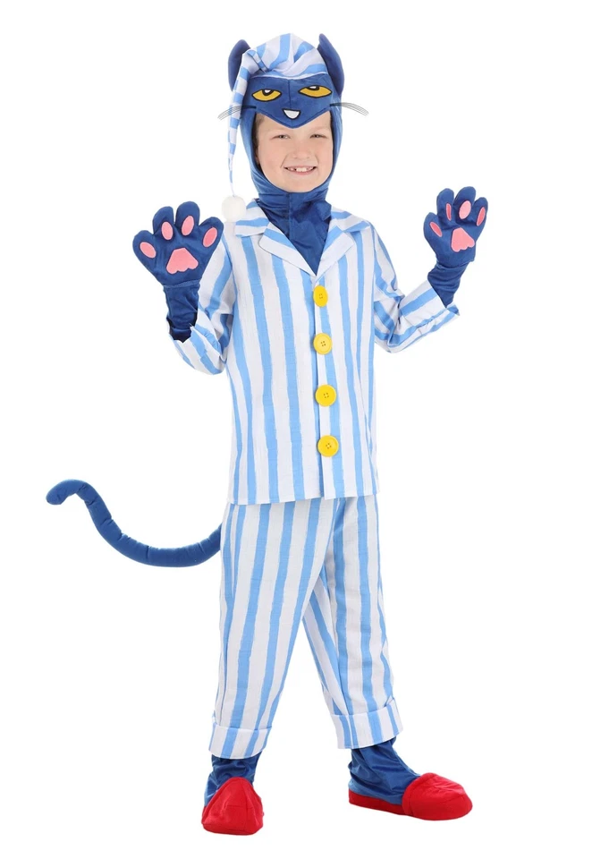 Boy's Bedtime Blues Pete the Cat Costume - Image 1 of 1