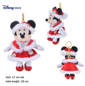 Disney Store SANTA Minnie Mouse LLAVERO DE FELPA *Pagado servicio en EE. UU. - Imagen 1 de 8