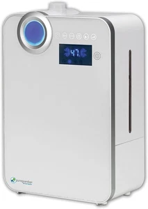 PureGuardian 10L Output per Day Ultrasonic Warm and Cool Mist Crystal White  - Picture 1 of 7