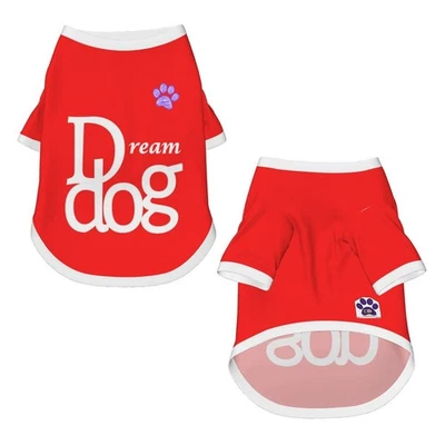 Dream Dog, raza pequeña - Camisas de algodón de lujo para gatos, ropa para perros súper suave Foto 1 de 4