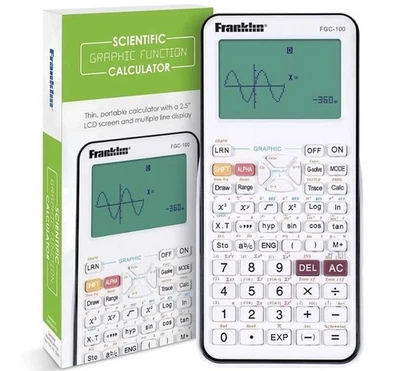 Franklin Scientific графический калькулятор с 3 режимами работы FGC-100 - Изображение 1 из 4