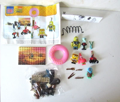 Mega Bloks The Spongebob Movie Sponge Out Of Water Figures Accessories Complete - Image 1 of 4