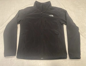 Chaqueta cortavientos ligera negra pequeña con cremallera completa The North Face para hombre - Imagen 1 de 7