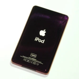 Black Plated 160GB Thin Back Housing For iPod Classic Rear Cover A1238 Panel - Picture 1 of 1