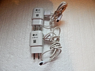 2 OEM LG (9V/1.8A) Fast Charge Wall Charger Single USB Adapter -  (MCS-H06WA) - Image 1 of 4