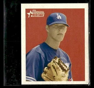 2006 Bowman Heritage #BHP85 Clayton Kershaw Rookie Card RC Mini Dodgers HOF - Picture 1 of 2