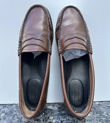 G.H. Bass Weejuns Whitney Easy Women's Brown Leather Penny Loafer Shoe SZ 8 - Image 1 of 4