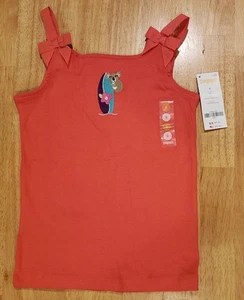 NWT Gymboree Koala Bow Strap Tropical Surfboard Tank Top Size 8 - Picture 1 of 2