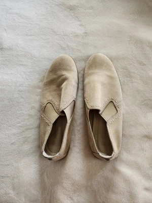 Hush Puppies Mujer Chardon Sin Cordones Chino Tostado Gamuza, Talla 11 Ancho Foto 1 de 4