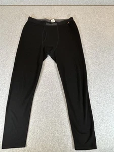 Omni Wool Pants Mens XL Black Wool Blend Base Layer Thermal Long Johns Bottoms - Bild 1 von 11