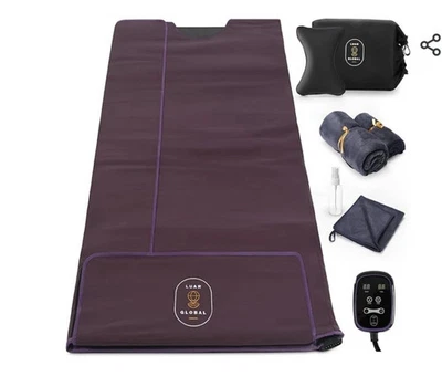 Manta de sauna infrarroja LUAR GLOBAL, manta desintoxicante baja EMF, 95-167 de temperatura Foto 1 de 4