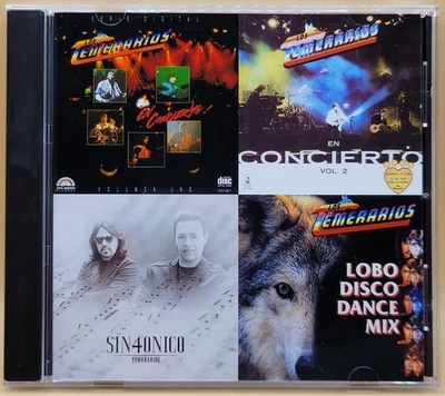 Los Temerarios - 3 Albums En Uno .Disco Mix+4 EP & Singles - Vol.3 - MP3 Audio - Image 1 of 3