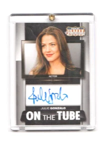 Americana Panini Autograph Trading Card On The Tube #MS-JGO Julie Gonzalo (H) - Picture 1 of 3