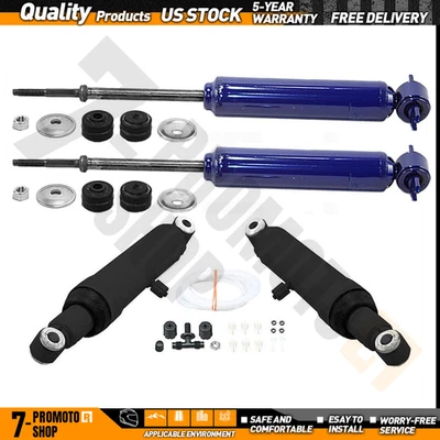 4x Monroe Front Rear Shock Absorber For Mitsubishi Mighty Max 2.3L RWD 1983-1985 - Image 1 of 4