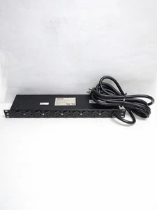 APC Black 20A - 10 Outlet Rack Mount PDU – AP9556, 5-20P Plug - Picture 1 of 3