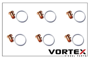 Cummins ISX12 / ISX15 Injector O-Ring/Seal/Copper Insert Set of 6 (External) - Foto 1 di 1