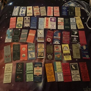 Lot of 50 Matchcovers 20 Strike Bobtail US Locations Misc Matchbook Covers - Picture 1 of 10