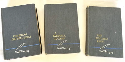 Ernest Hemingway, 3 book set, 1968 - Image 1 of 4