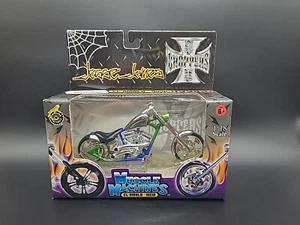 West Coast Choppers Jesse James Muscle Machines El Diablo-Ricid Motorcycle 1:18 - Picture 1 of 11