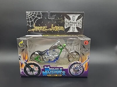 West Coast Choppers Jesse James Muscle Machines El Diablo-Ricid Motorcycle 1:18  - Image 1 of 4