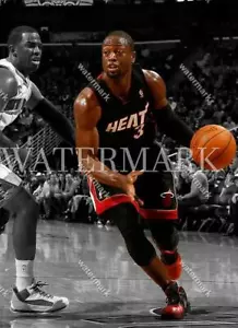 RW353 Dwyane Wade Miami Heat - Chris Paul 8x10 11x14 16x20 Spotlight Photo - Picture 1 of 1