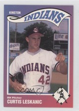 1990 Sportsprint Kinston Indians Curt Leskanic #5
