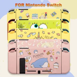Cartoon Nintendo Switch Console Soft PTU Thin Shell Skin Protective Case Cover - Picture 1 of 19