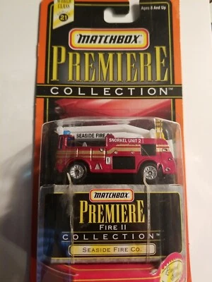 Matchbox Premiere Collection. Fire II Series 21 Seaside Fire Co. New - Image 1 of 4