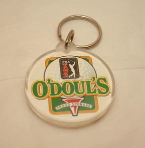 Schlüsselanhänger Give Me an O'DOULS Bierbrauen PGA Tour Golf Werbung Kunststoff neu neu aus altem Lagerbestand - Bild 1 von 2