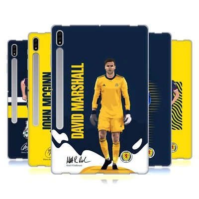 OFFICIAL SCOTLAND NATIONAL FOOTBALL TEAM PLAYERS GEL CASE FOR SAMSUNG TABLETS 1 - Image 1 of 4