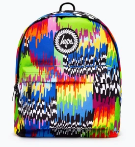 HYPE MULTI TRIPPY DRIPS RUCKSACK RUCKSACK LGBT ACID KINDER GROSS SCHULE PARTY RAVE - Bild 1 von 8