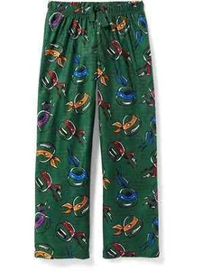 NWT Old Navy Teenage Mutant Ninja Turtles Pajama Pants Sleep Lounge Boys M 8 - Picture 1 of 1