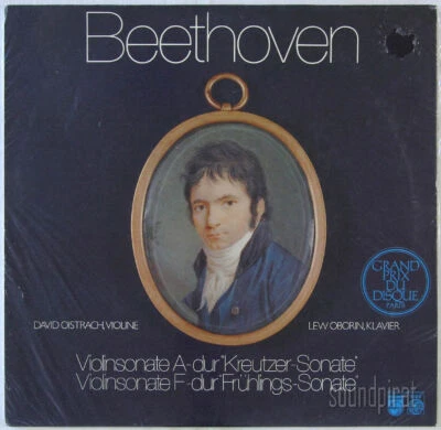 OISTRAKH & OBORIN BEETHOVEN VIOLIN SONATAS PHILIPS STEREO CLUB LP SEALED - Image 1 of 2