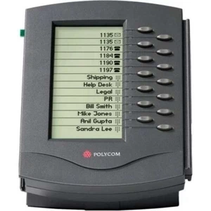 Module d'extension Polycom Soundpoint - IP601/650 (sans alimentation) rétroéclairé - Photo 1/1