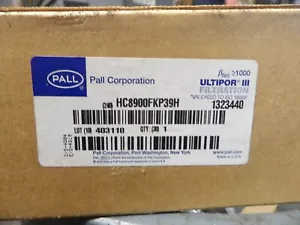 NEW PALL HYDRAULIC FILTER ELEMENT 3 µ 1000 PER ISO 363 PSID CRUSH HC8900FKP39H - Picture 1 of 2
