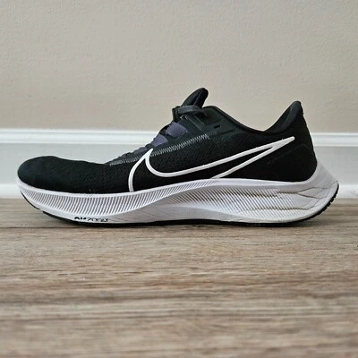 Nike Air Zoom Pegasus 38  Mens Running Shoes Black White CW7356- 002 Size 9.5 - Image 1 of 4
