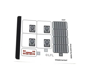 LEGO Star Wars - Sticker Sheet From - 75387 - Boarding The Tantive - Brand New - Picture 1 of 1