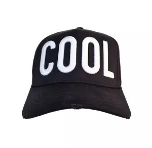 DSQUARED2 cappello berretto Baseball uomo cool nero BCM0510 05C00001 M063 - Picture 1 of 5