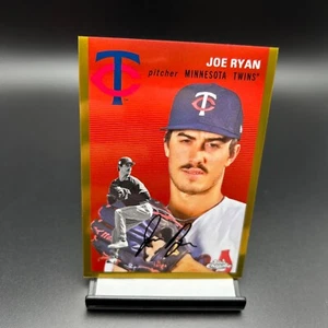 2023 Topps Chrome Platinum Anniversary #174 Joe Ryan Gold Refractor /50 - Picture 1 of 2