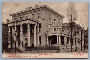 Fort Henry Club Huntington West Virginia WV postcard D4 - Picture 1 of 2