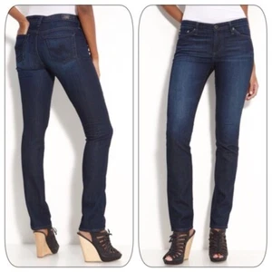 NWT $190 AG Adriano Goldschmied The Premiere Skinny Straight Jeans 25 0 Designer - Picture 1 of 4