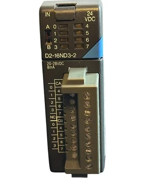 Automation Direct D2-16ND3-2 Input Module 20-28VDC 8mA - Image 1 of 3