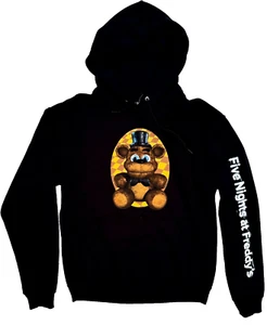 OFFICIAL Five Night's At Freddy's Pullover Sleeve Print Graphic Logo Sz MEDIUM - Picture 1 of 6