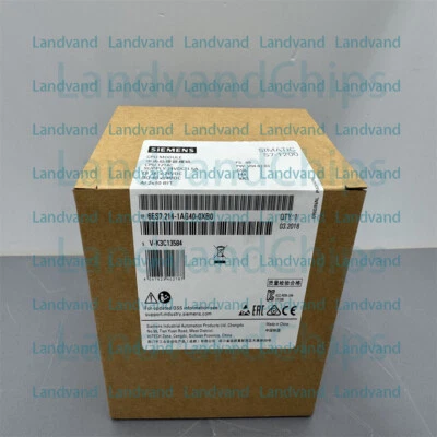 Siemens New S7-200CN PLC S71200 6ES7214-1AG40-0XB0 6ES7 214-1AG40-0XB0 - Image 1 of 4