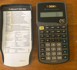 Texas Instruments TI-30Xa Solar Scientific Calculator - Picture 1 of 1