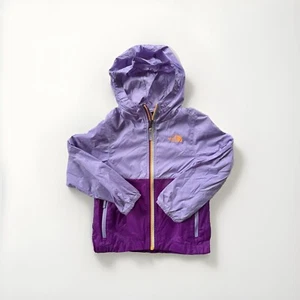 The North Face Girls Windbreaker XXS Size 5 GUC - Picture 1 of 10