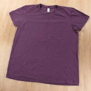AMERICAN APPAREL Classic Girl blank t-shirt XL vtg 00s y2k usa made indie sleaze - Picture 1 of 5