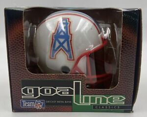 NFL Goal Line Houston Oilers Helmet metal diecast Bank